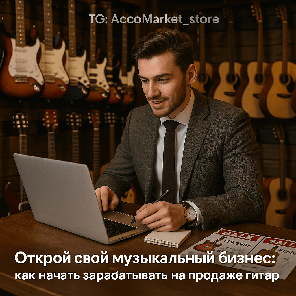 Как заработать на продаже электрогитар и акустических инструментов на Авито: полное руководство для начинающих предпринимателей