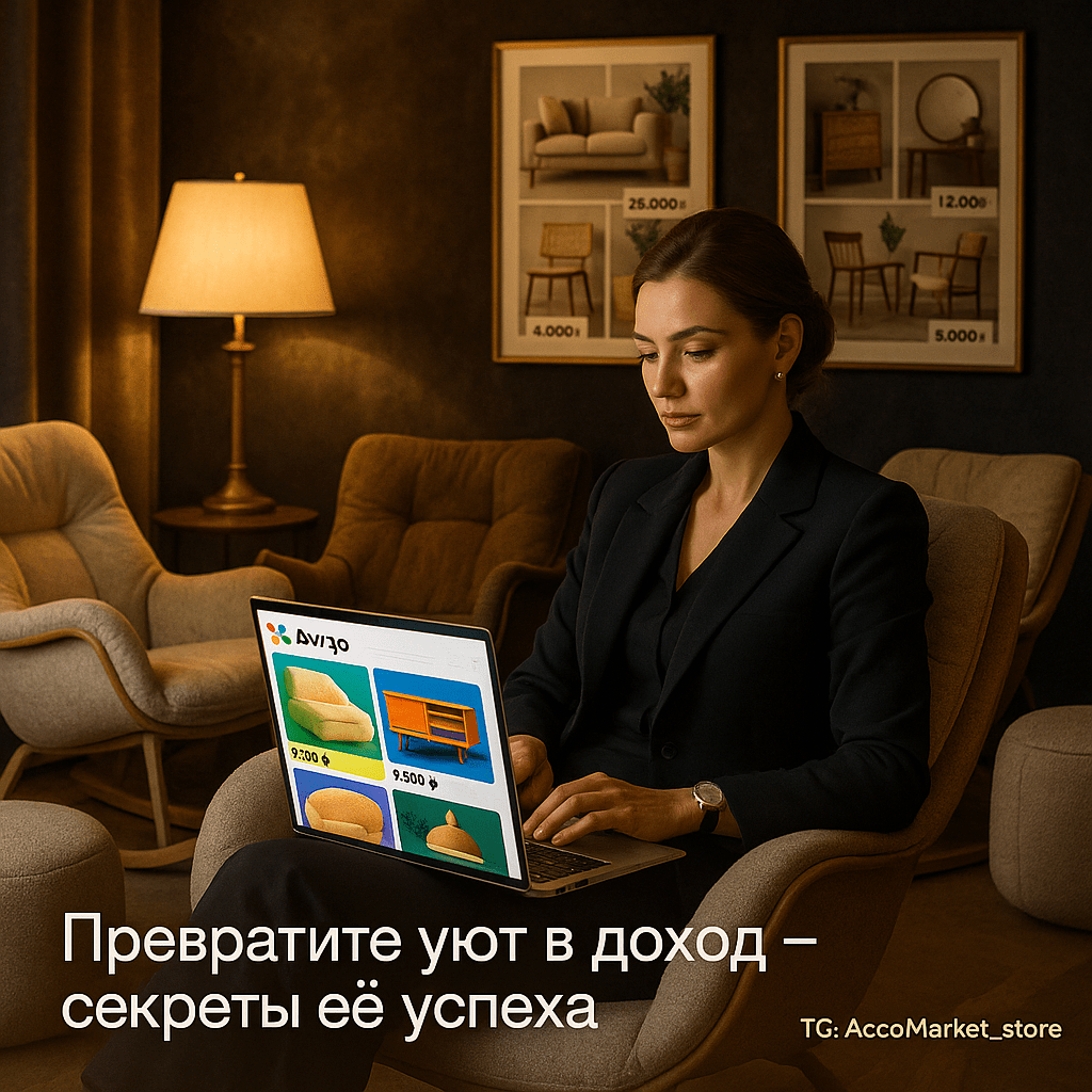 Как заработать на креслах-качалках и пуфах: секреты успешного бизнеса на Авито