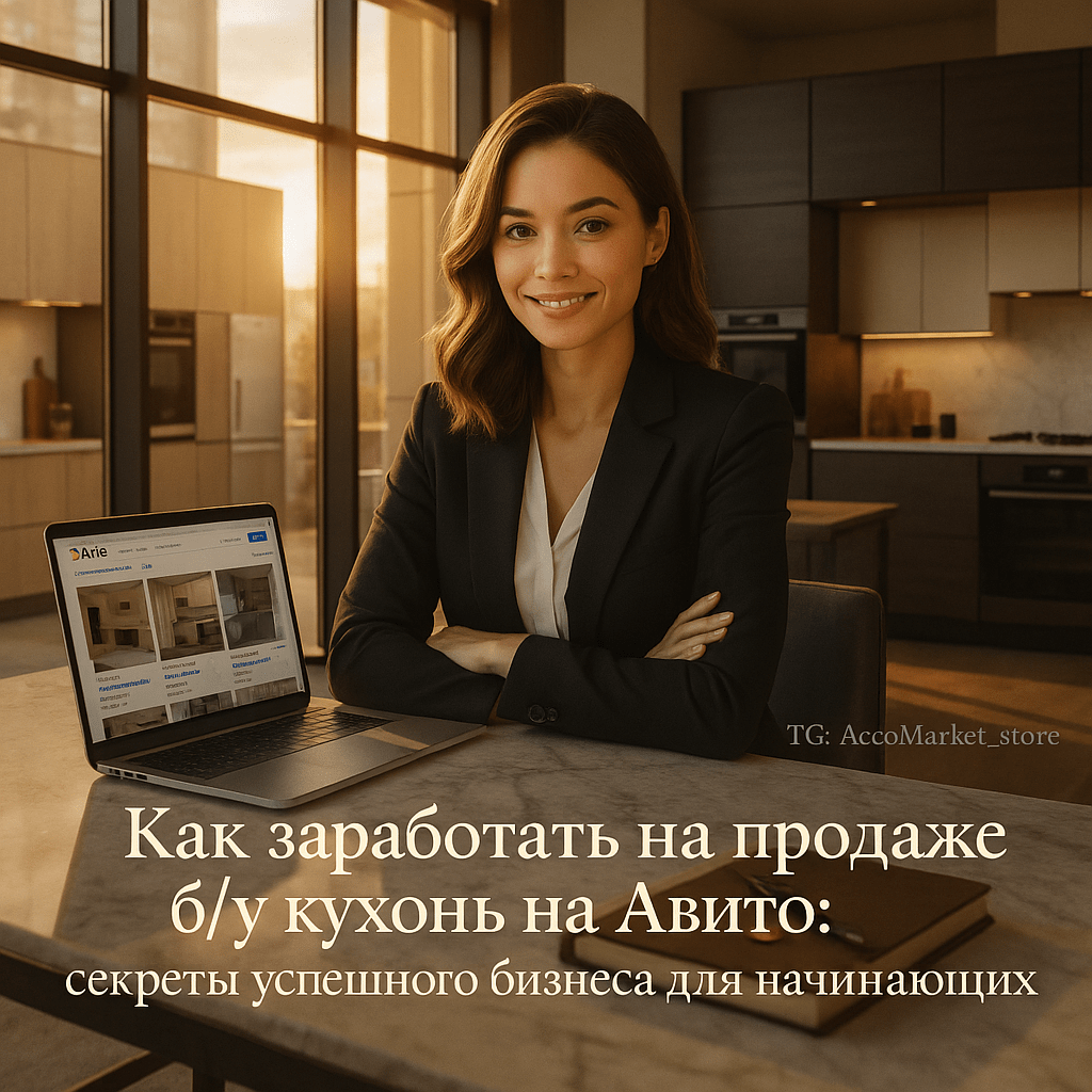 Как заработать на продаже б/у кухонь на Авито: секреты успешного бизнеса для начинающих