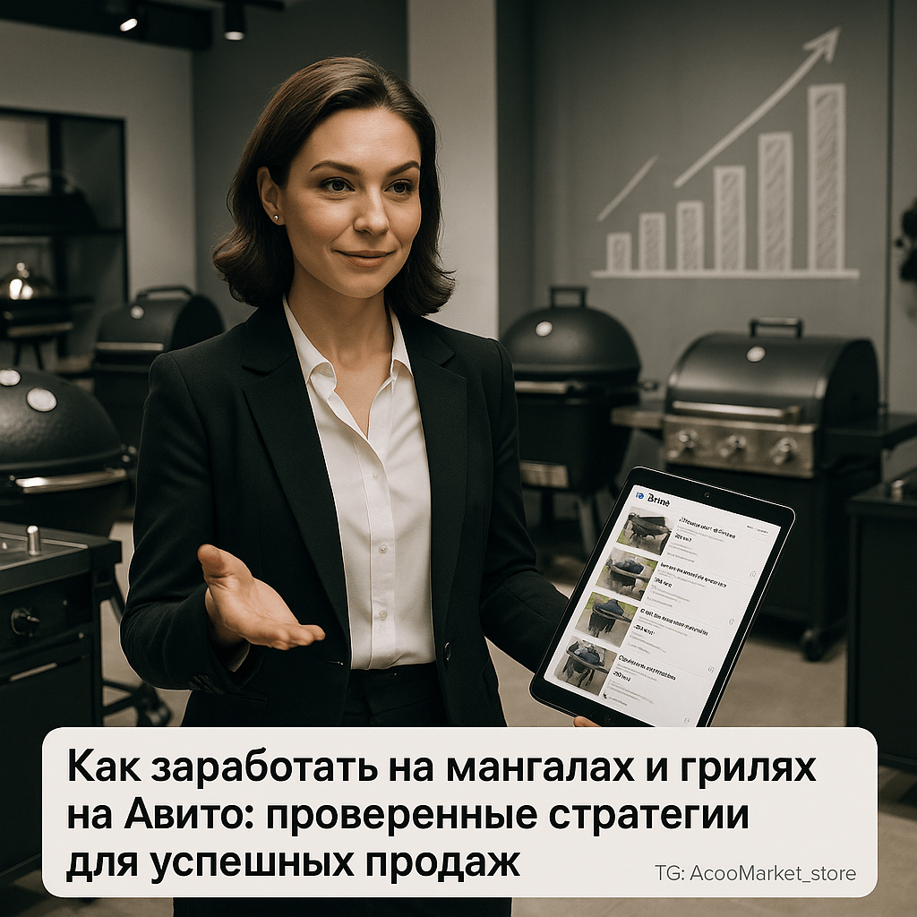 Как заработать на мангалах и грилях на Авито: проверенные стратегии для успешных продаж