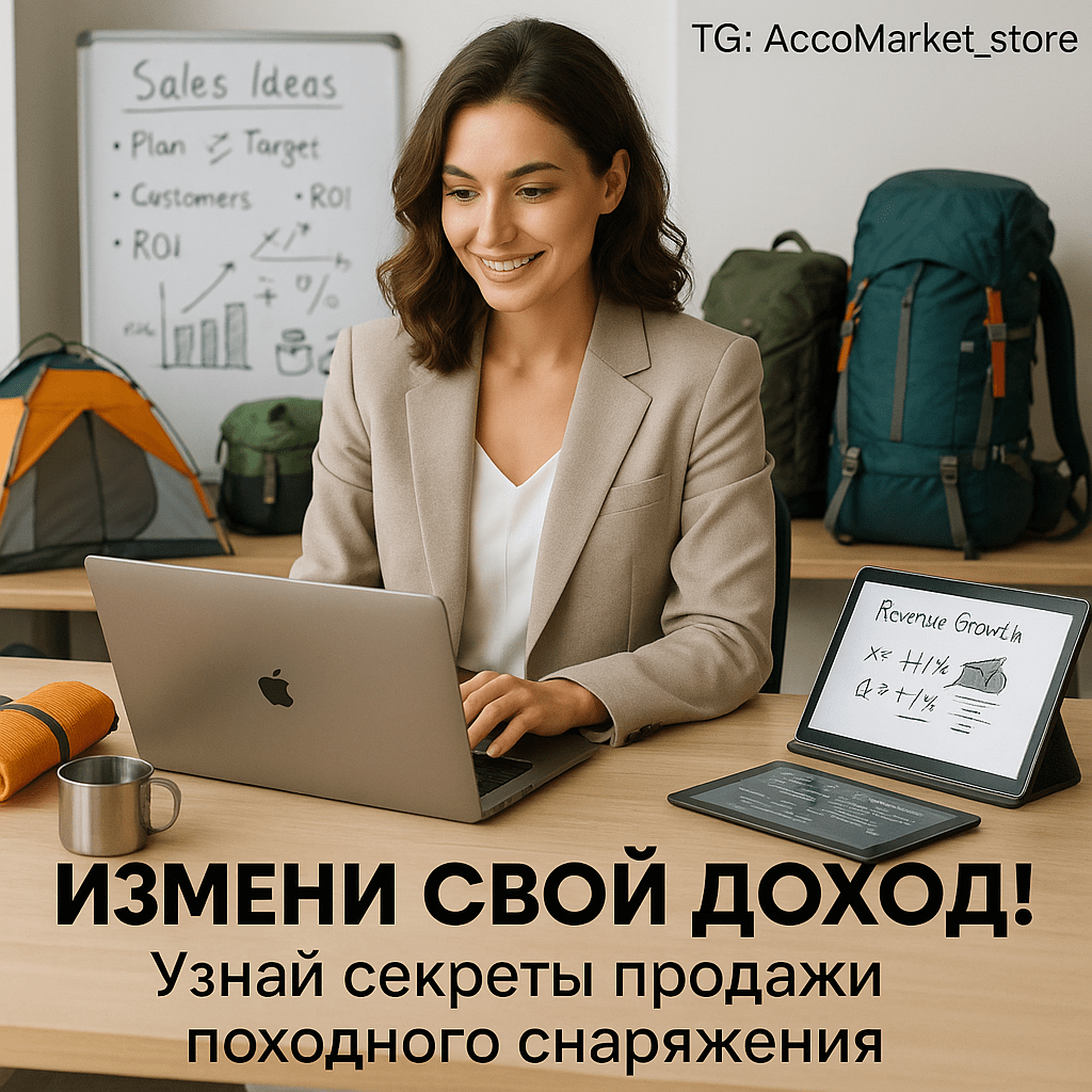 Заработок на Авито: Как продавать походное снаряжение и увеличить доходы с помощью простых стратегий