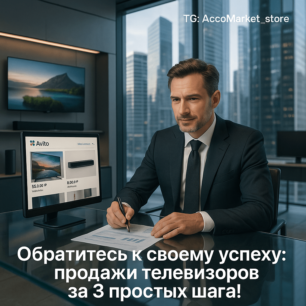 Как заработать на продаже телевизоров и саундбаров на Авито: пошаговый гайд для новичков и профессионалов