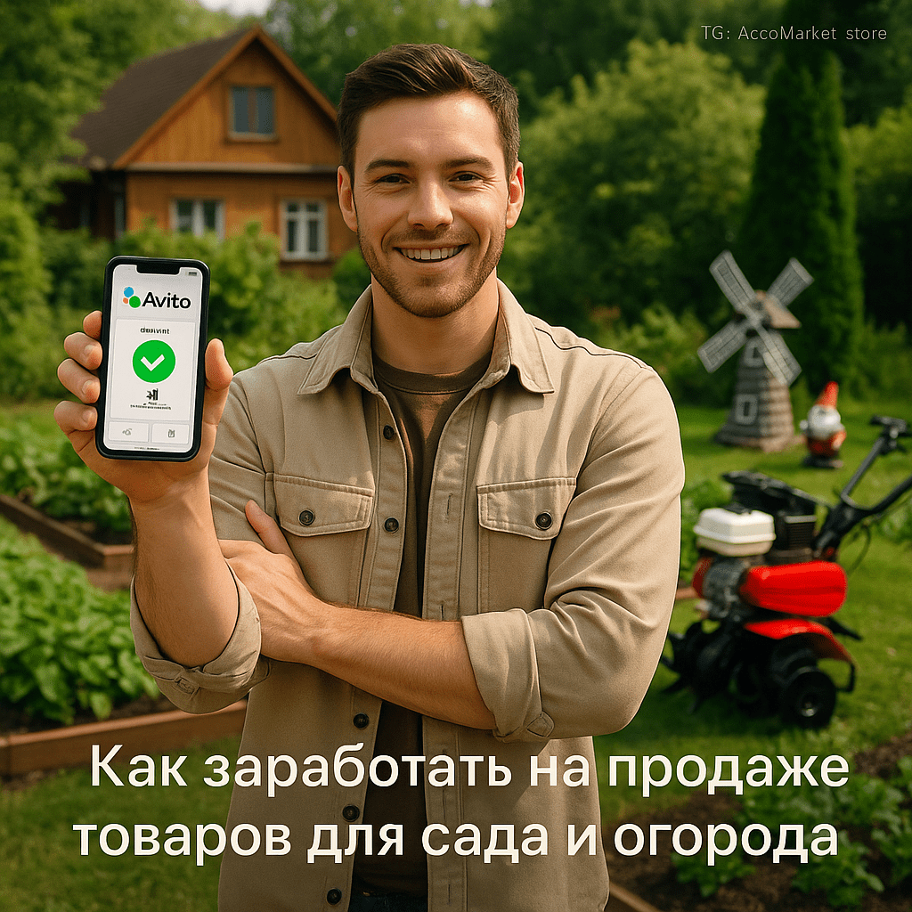 Как заработать на продаже товаров для сада и огорода на Авито: секреты успешных продаж и тренды 2025 года
