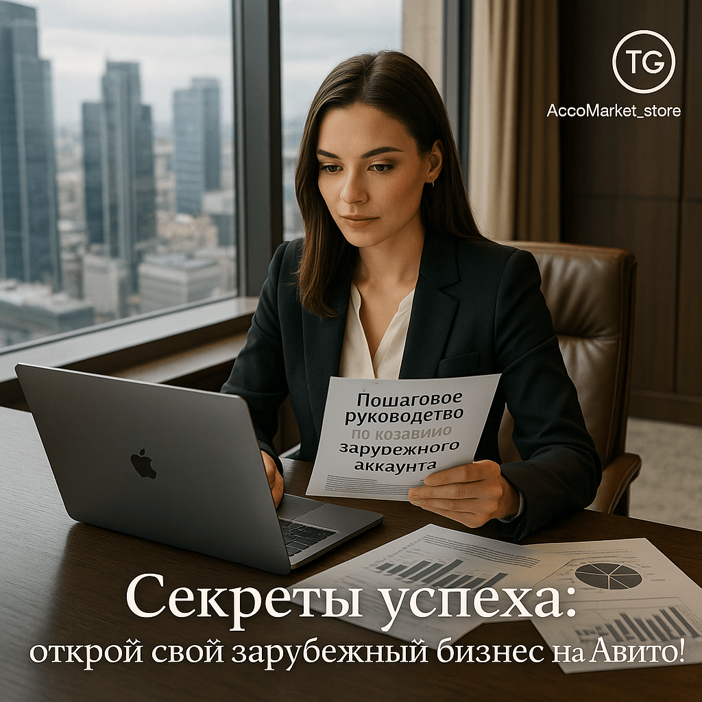 Как создать зарубежный аккаунт для бизнеса: пошаговое руководство и секреты успеха на Авито