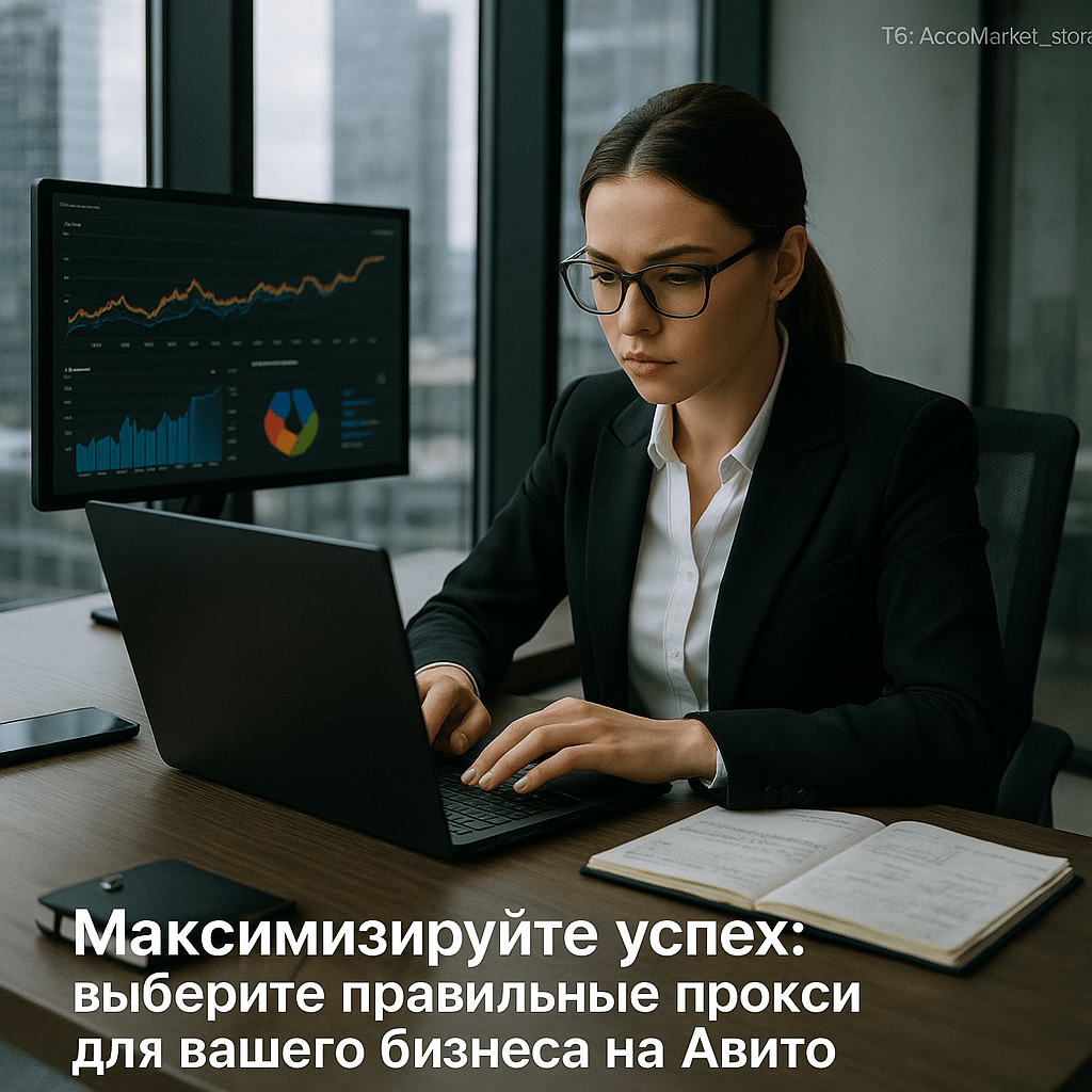 Максимизируйте продажи на Авито: Как выбрать и использовать прокси для успешных аккаунтов