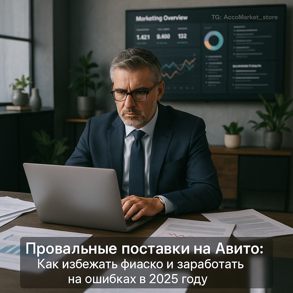 Провальные поставки на Авито: как избежать фиаско и заработать на ошибках в 2025 году