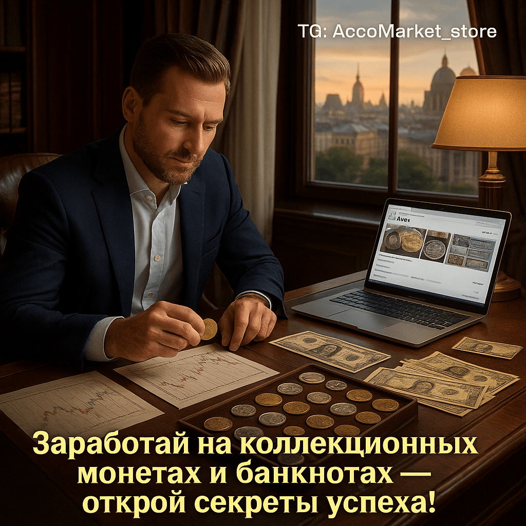 Как зарабатывать на коллекционных монетах и банкнотах на Авито: секреты успеха и практические советы для начинающих инвесторов