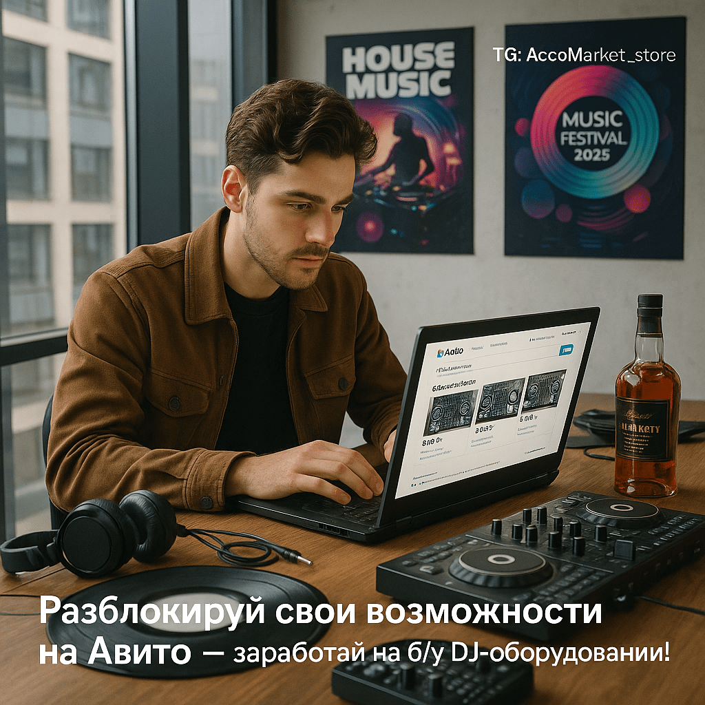 Заработок на продаже б/у DJ-контроллеров на Авито: секреты успешной торговли и актуальные тренды 2025 года
