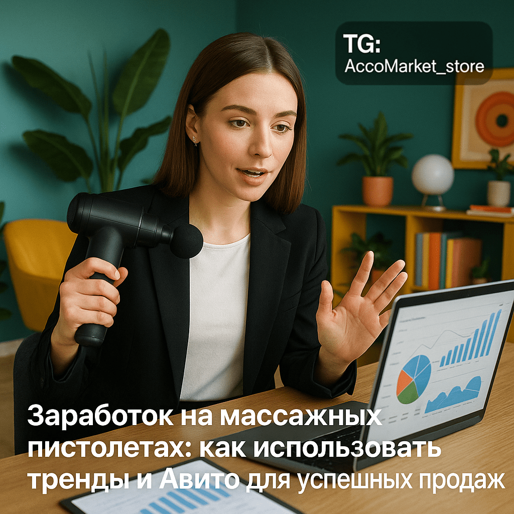 Заработок на массажных пистолетах: как использовать тренды и Авито для успешных продаж