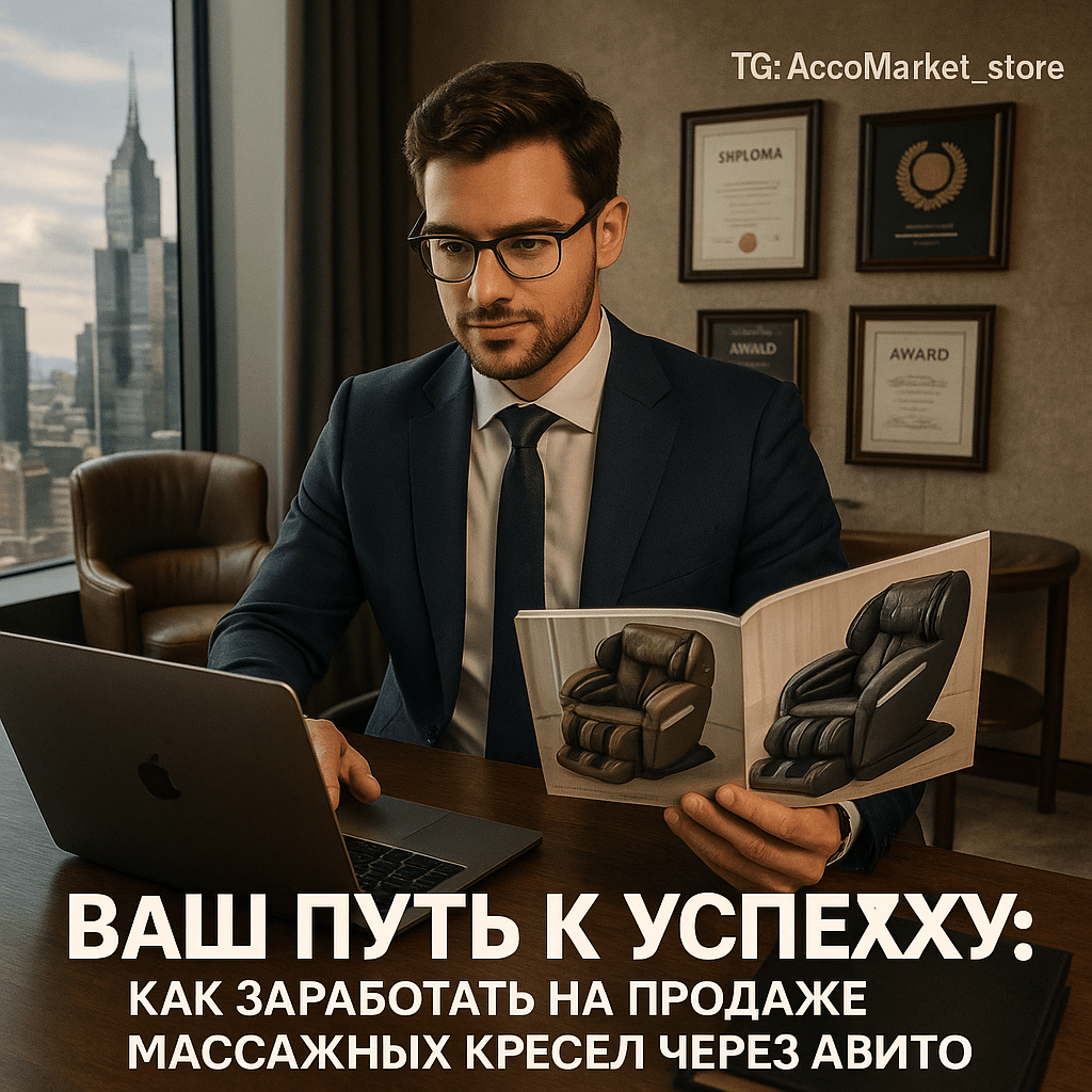 Как заработать на продаже массажных кресел через Авито: советы, схемы и секреты успеха