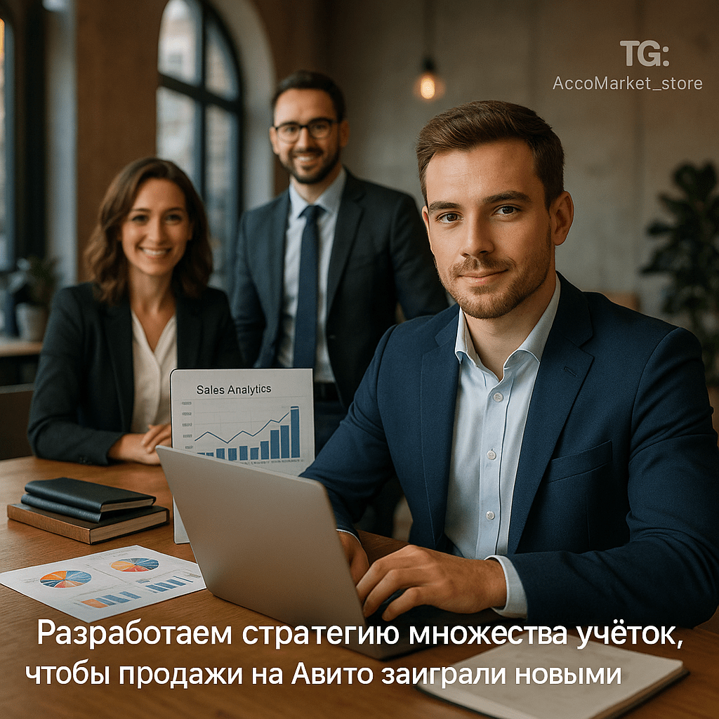 Как Увеличить Продажи на Авито с Помощью Мультиаккаунтинга: Эффективные Стратегии для Команды из 3 Человек
