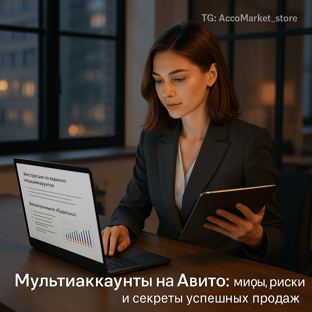 Мультиаккаунты на Авито: мифы, риски и секреты успешных продаж