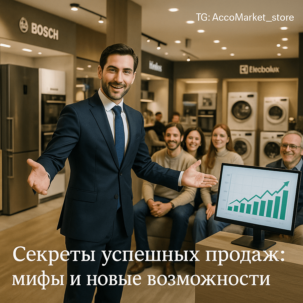 Секреты успешных продаж бытовой техники на Авито: разрушаем мифы и открываем новые возможности для заработка