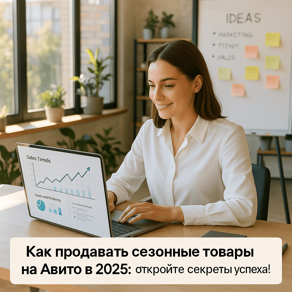 Как продавать сезонные товары на Авито в 2025 году: мифы, стратегии и секреты успеха