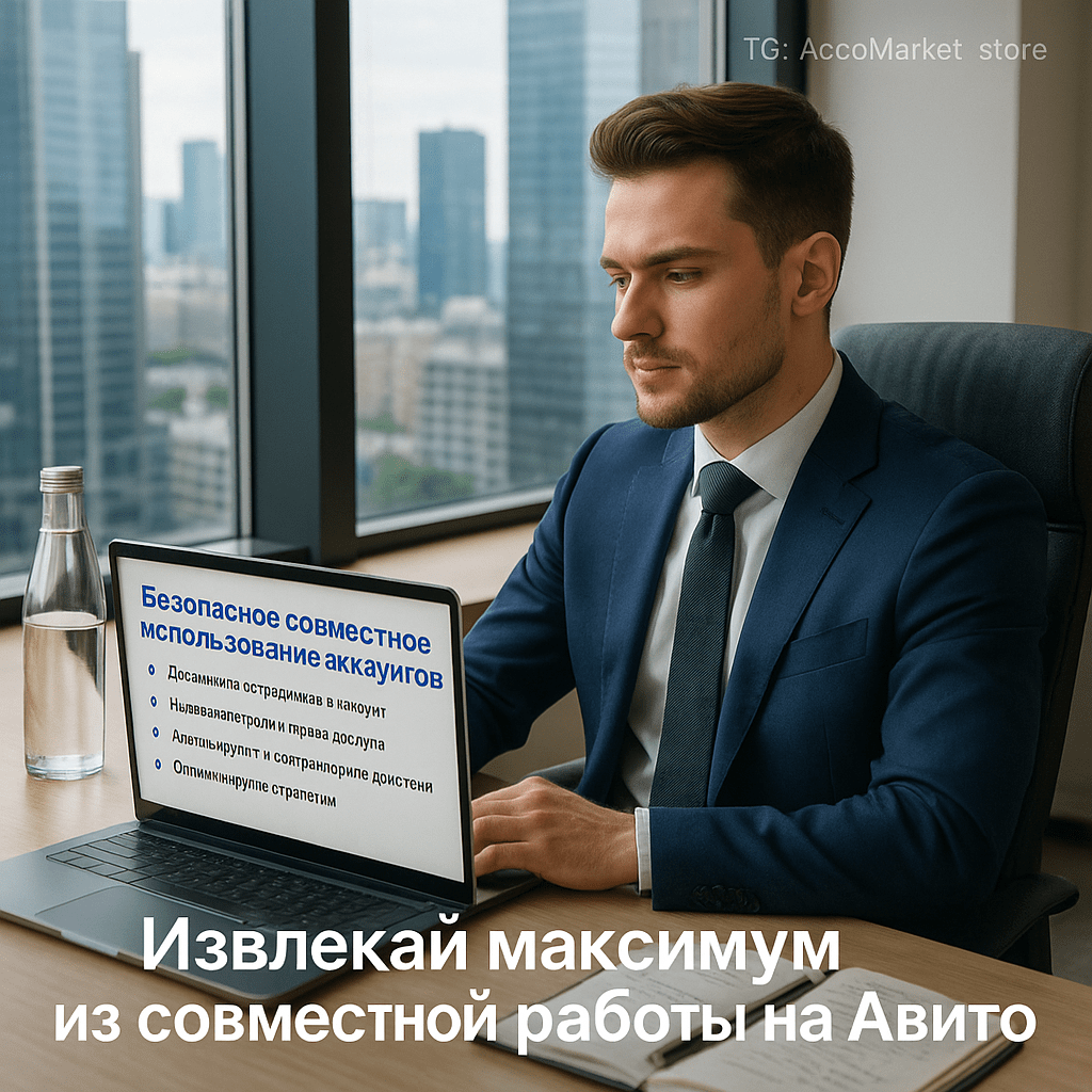 Как избежать рисков и извлечь выгоду из совместного использования аккаунтов на Авито: практическое руководство для предпринимателей