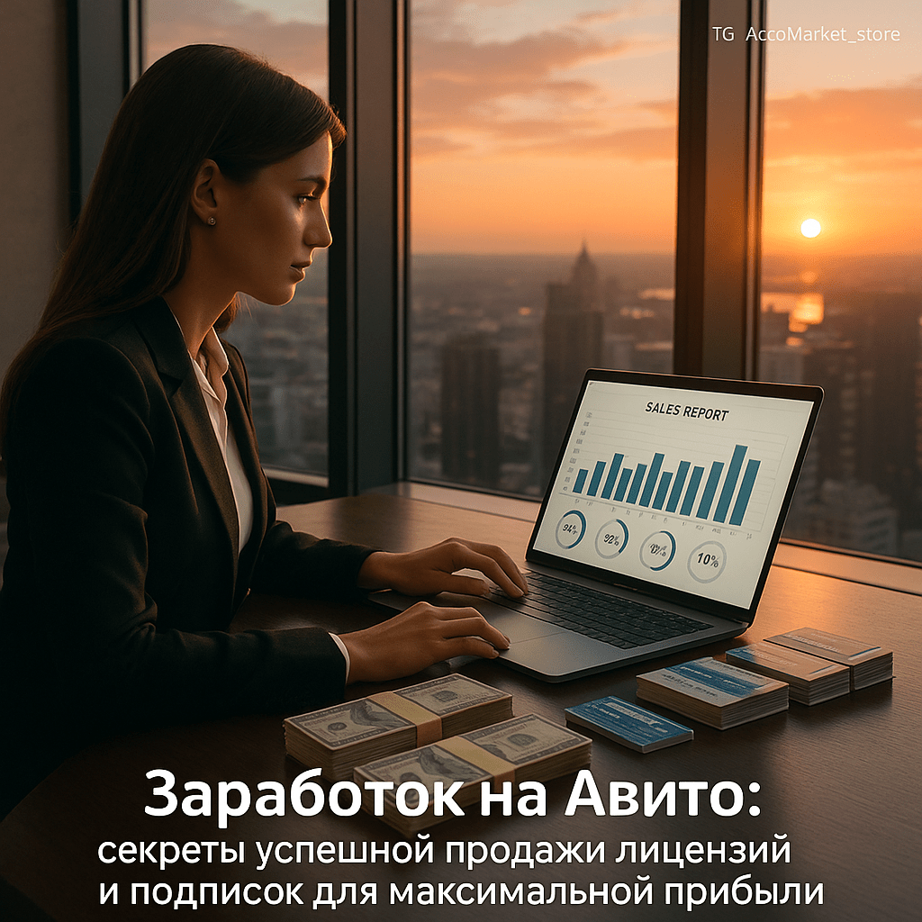 Заработок на Авито: секреты успешной продажи лицензий, ключей и подписок для максимальной прибыли