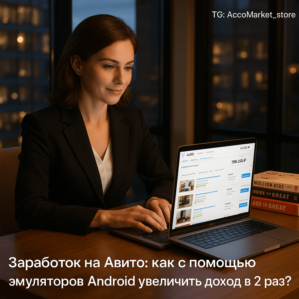 Заработок на Авито: как с помощью эмуляторов Android увеличить доход в 2 раза?