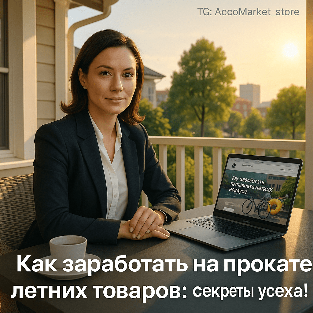 Как заработать на прокате летних товаров на Авито: секреты успешного бизнеса и рабочие стратегии