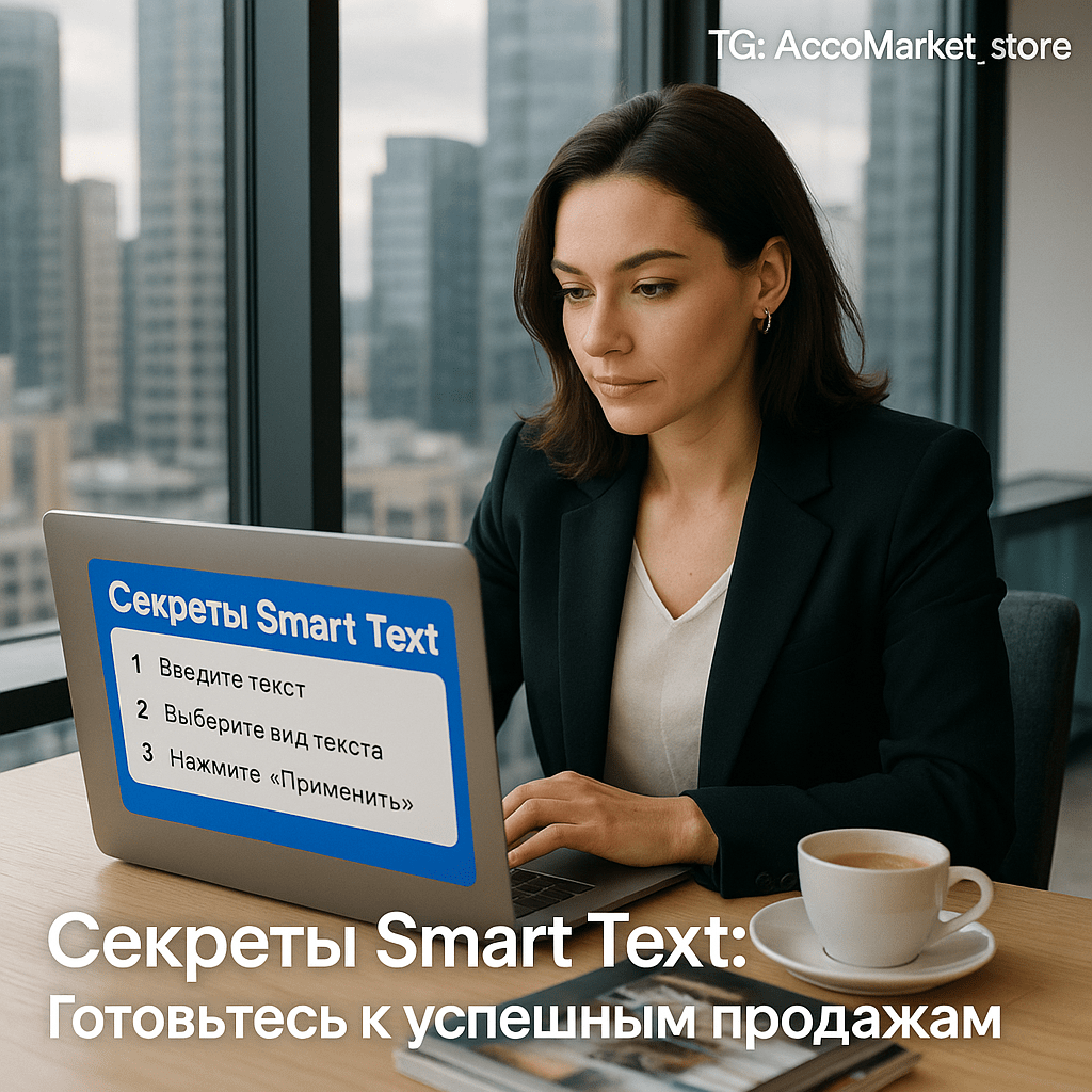 Smart Text на Авито: Как ускорить продажи и завоевать доверие покупателей за 5 простых шагов
