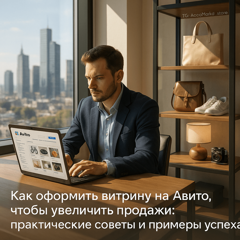 Как оформить витрину на Авито, чтобы увеличить продажи: практические советы и примеры успеха