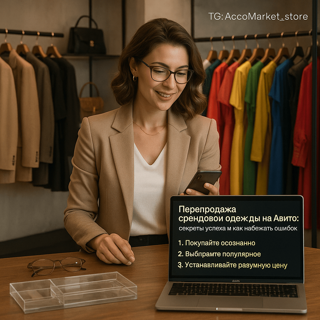 Перепродажа брендовой одежды на Авито: секреты успеха и как избежать ошибок