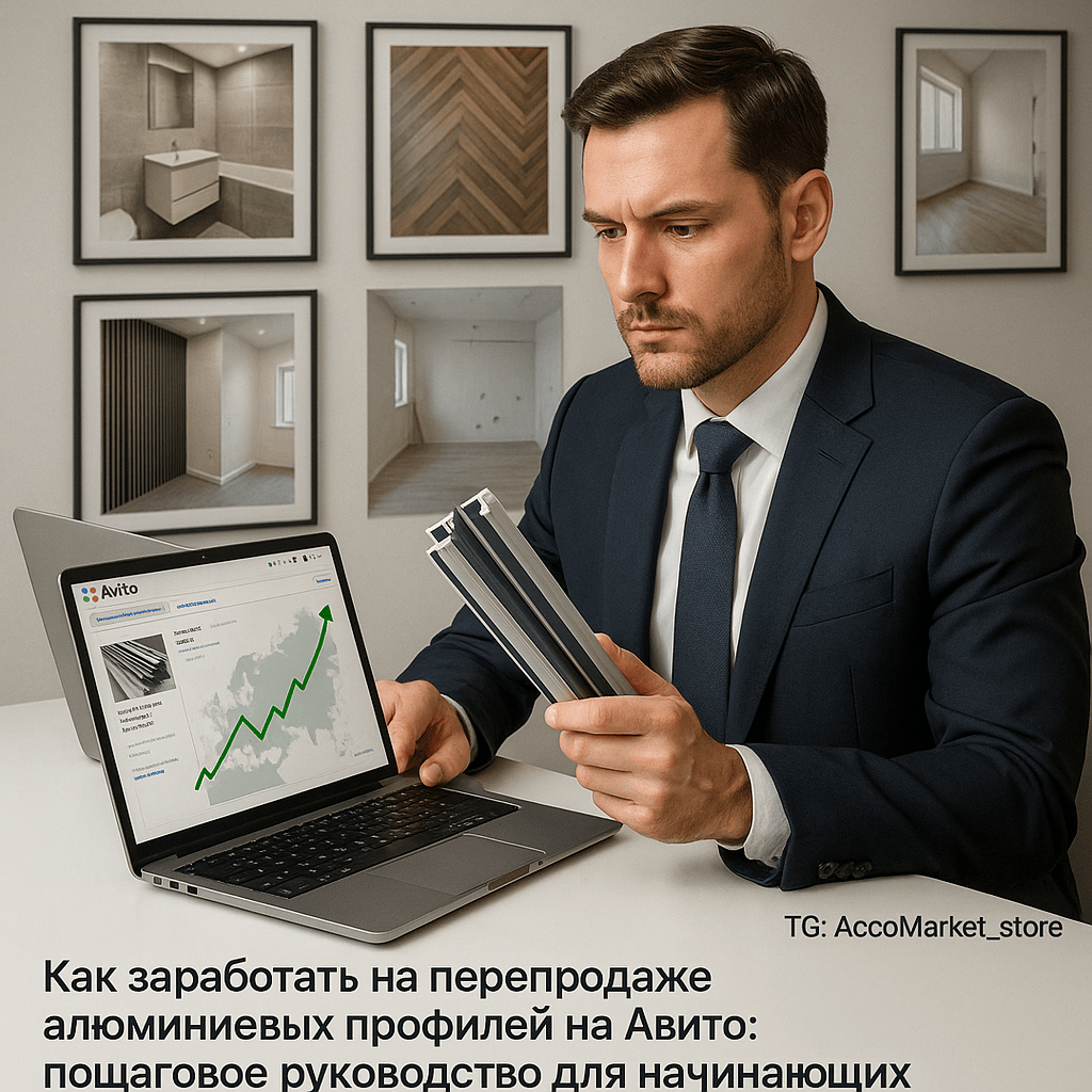 Как заработать на перепродаже алюминиевых профилей на Авито: пошаговое руководство для начинающих