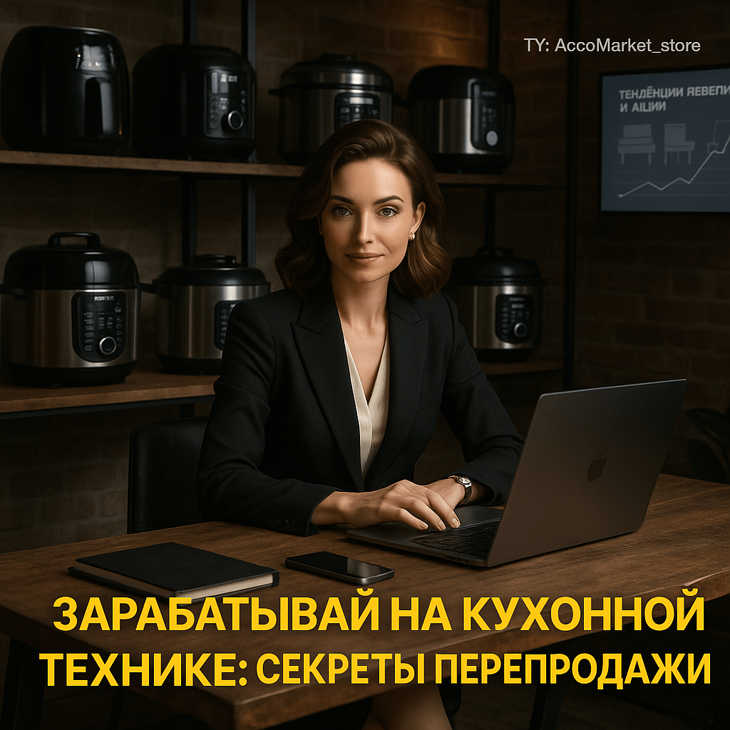 Перепродажа кухонной техники на Авито: как зарабатывать на мультиварках и аэрогрилях в 2025 году