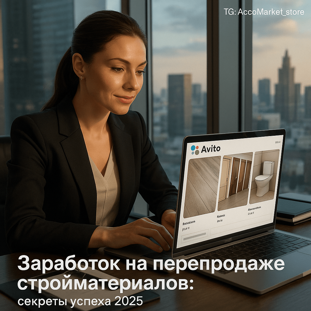 Заработок на перепродаже стройматериалов на Авито: секреты успеха и актуальные стратегии в 2025 году