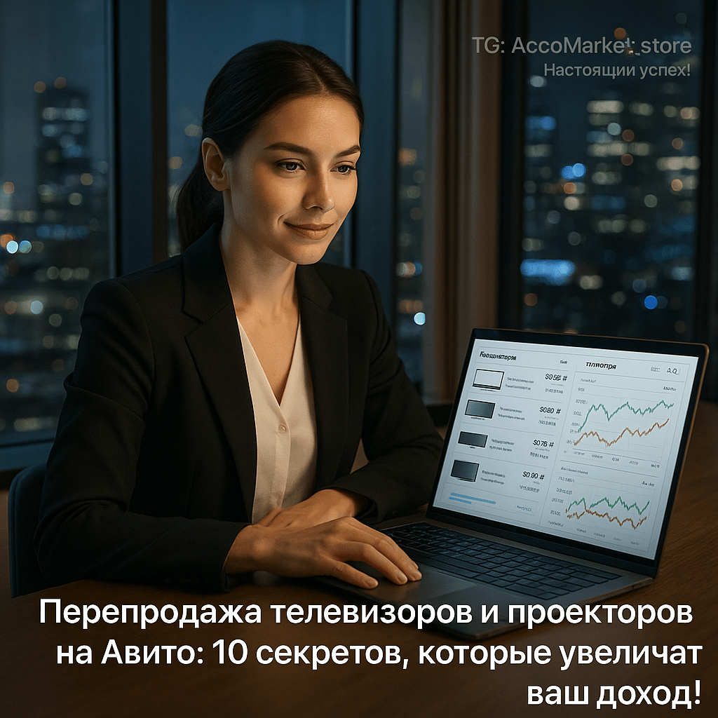 Перепродажа телевизоров и проекторов на Авито: 10 секретов, которые увеличат ваш доход!