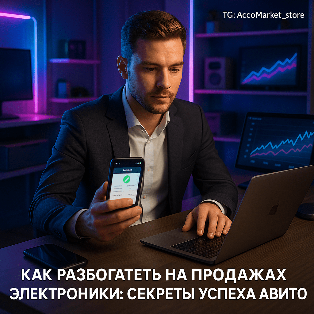 Как разбогатеть на продажах электроники: секреты успеха на Авито для новичков и профессионалов