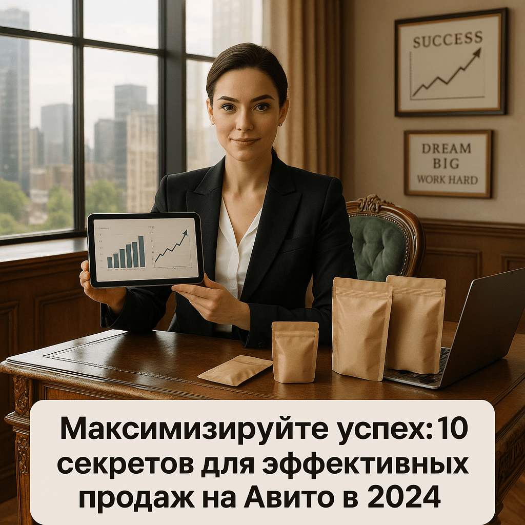 Максимизируйте успех: 10 секретов для эффективных продаж на Авито в 2024 году