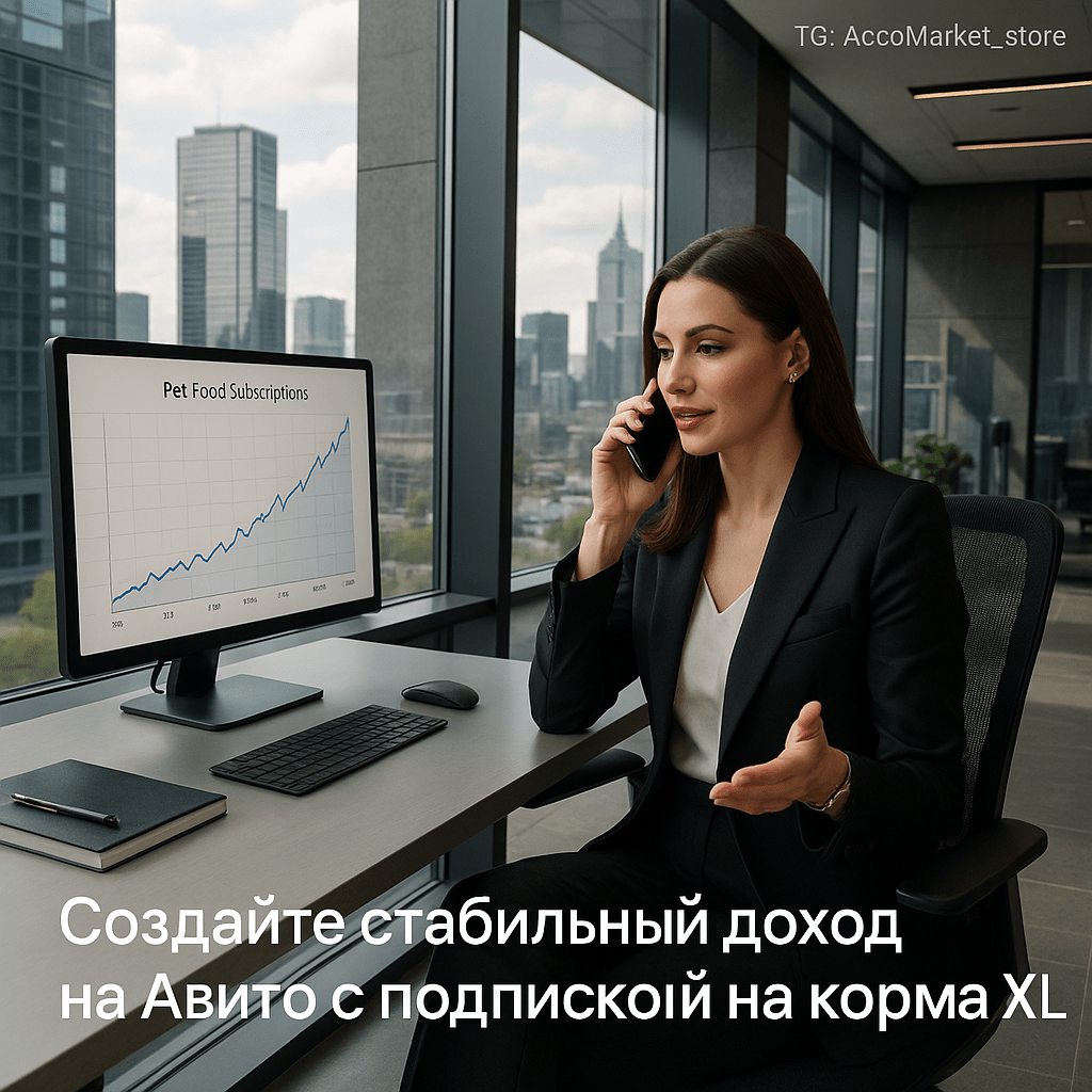 Подписка на премиум-корма для животных в упаковках XL: Как создать стабильный доход на Авито