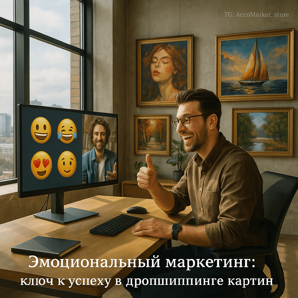 Эмоциональный маркетинг в дропшиппинге картин: практическое руководство для успешных авитологов 2025 года