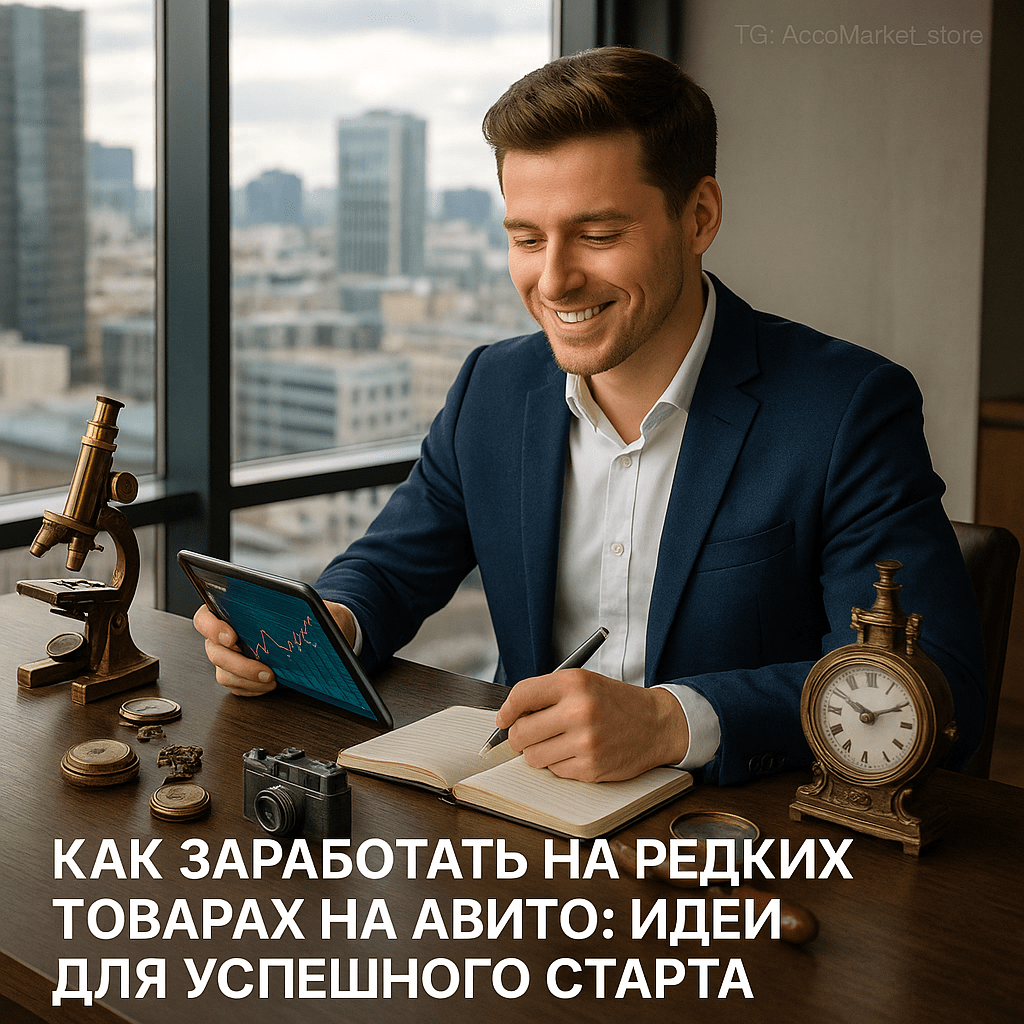 Как заработать на редких товарах на Авито: секреты успешных продаж и стратегии для новичков