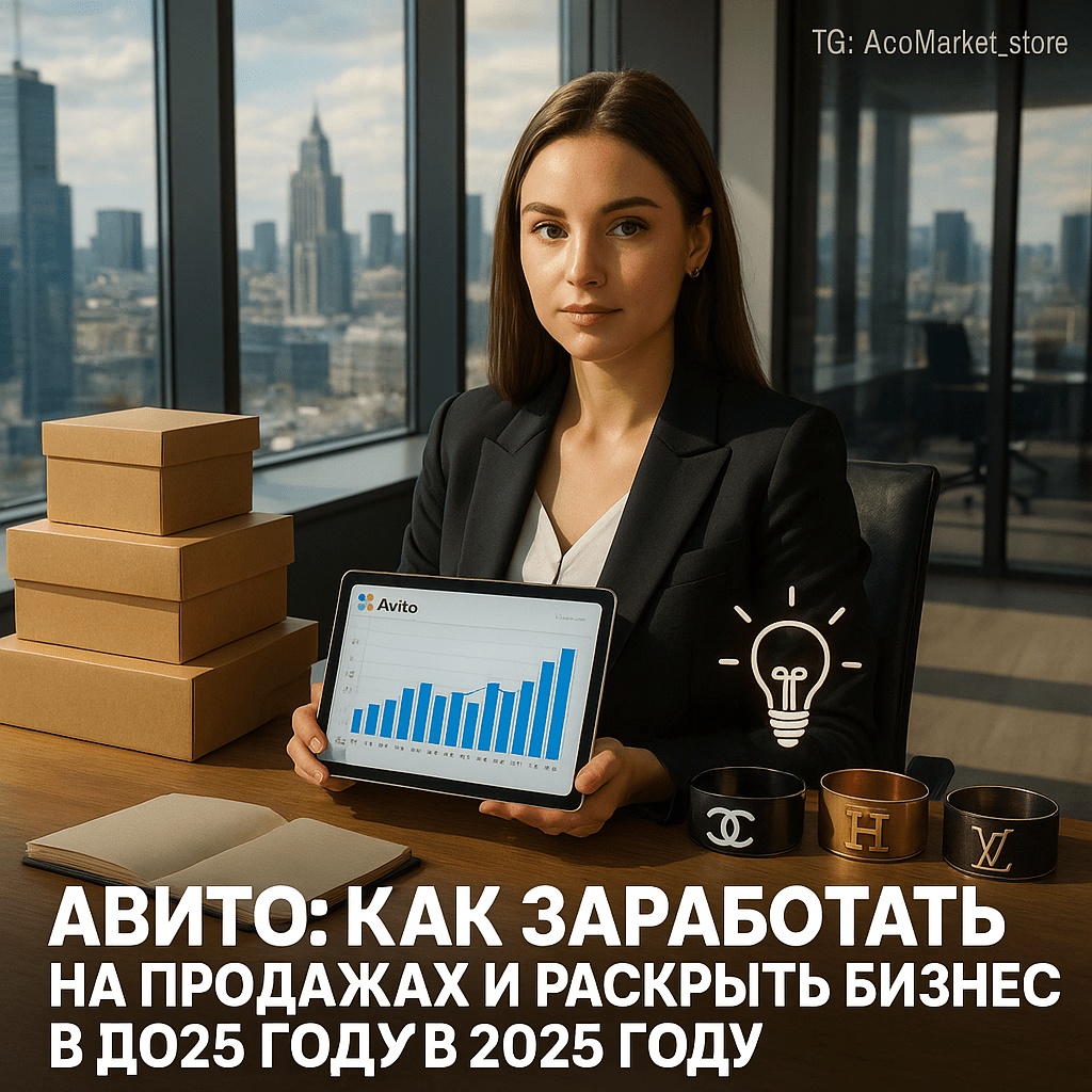 Авито: как заработать на продажах и раскрыть потенциал вашего бизнеса в 2025 году