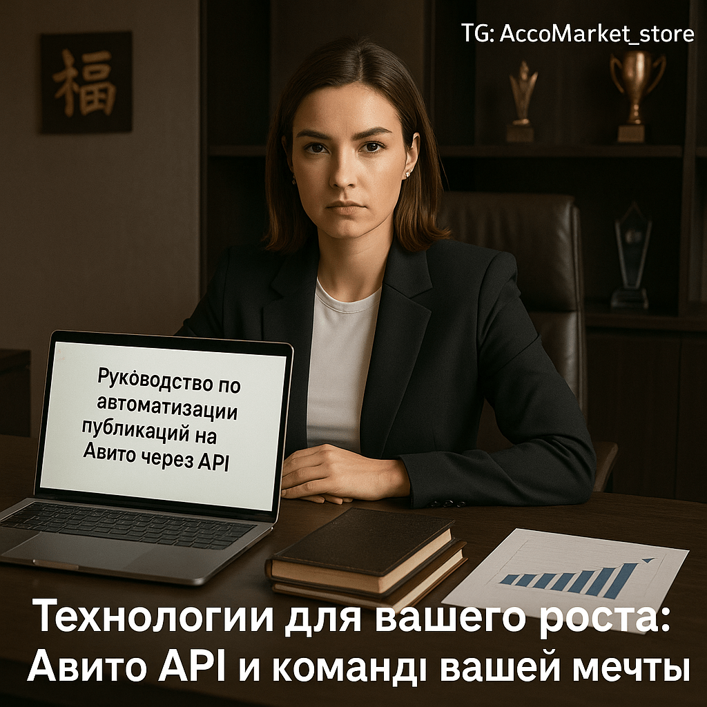Автоматизация публикаций на Авито через API: Полное руководство для команды из 3 человек, чтобы увеличить продажи на 20%