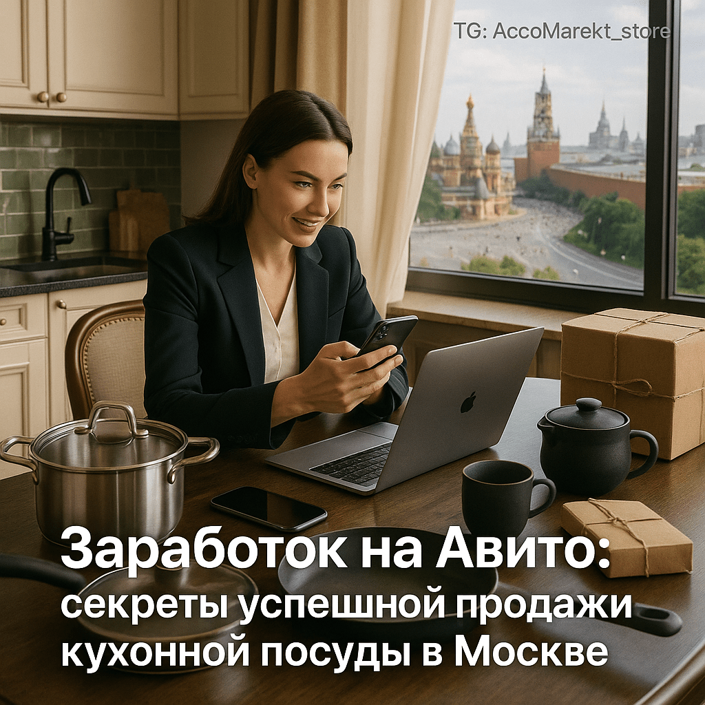 Заработок на Авито: секреты успешной продажи кухонной посуды в Москве