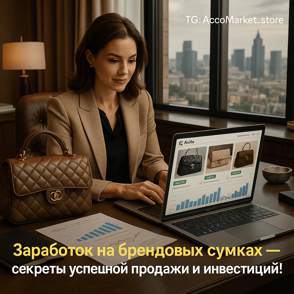 Заработок на брендовых сумках с чеком на Авито: открываем секреты успешной продажи и инвестиции
