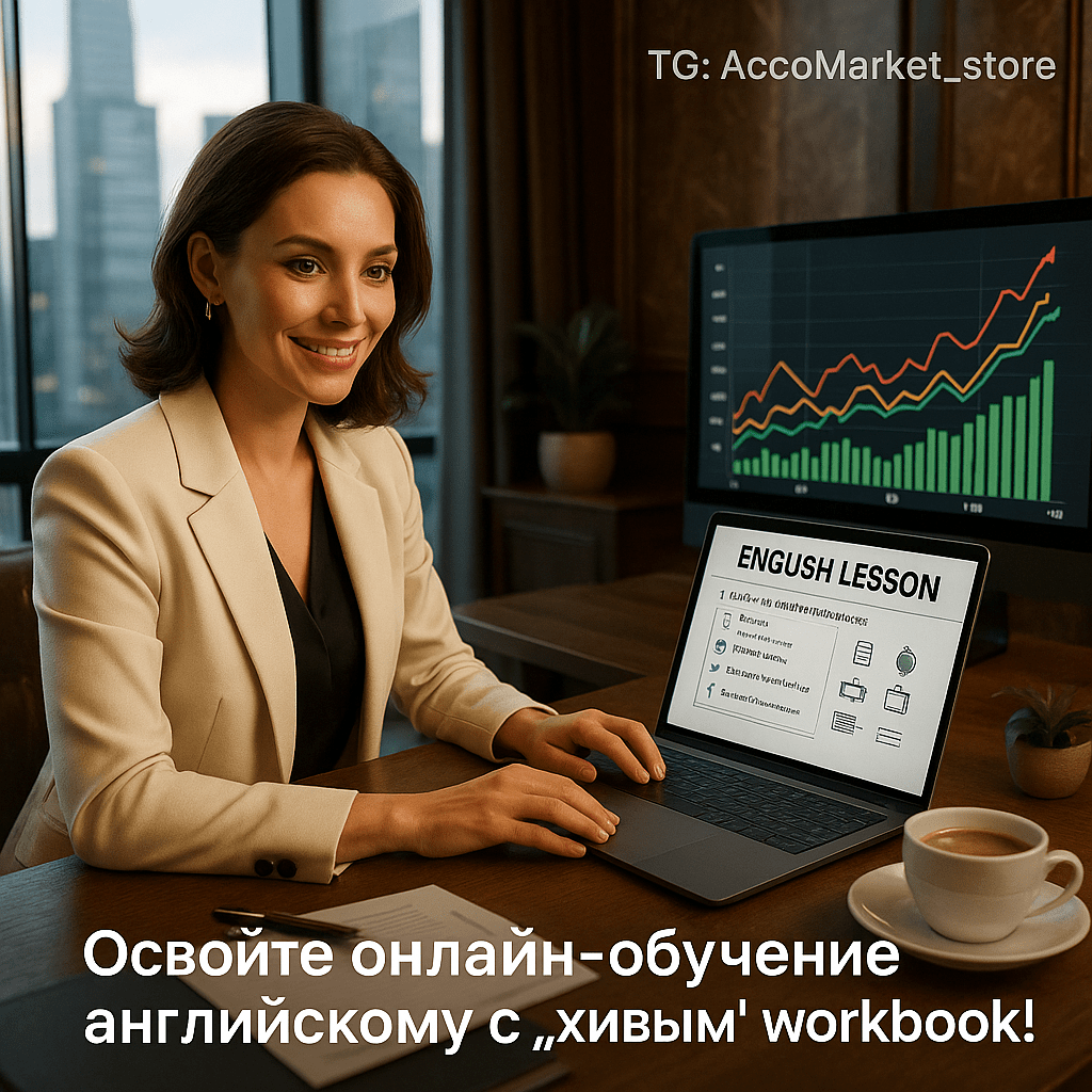 Успех в онлайн-обучении английскому языку: Как создать прибыльные уроки с «живым» workbook на Авито
