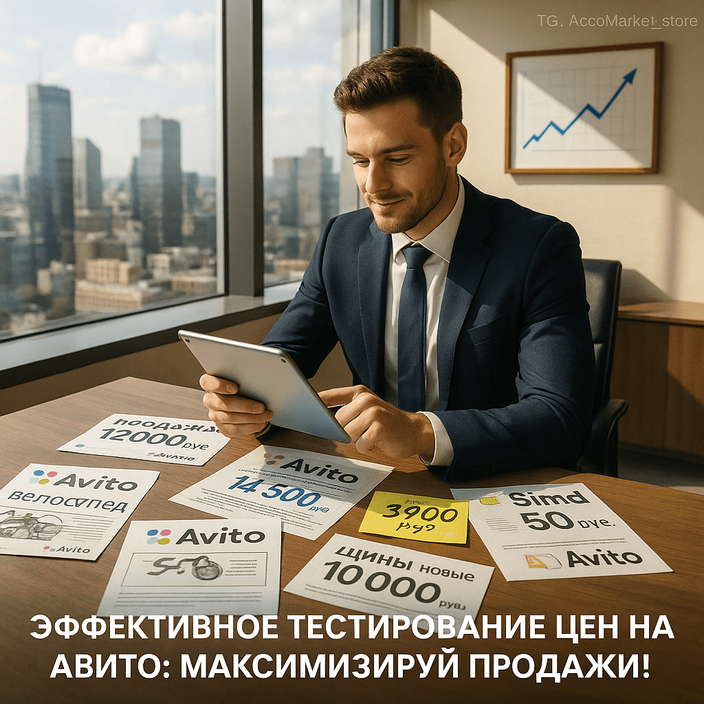Эффективное тестирование цен на Авито: как максимизировать продажи с помощью мобильных приложений