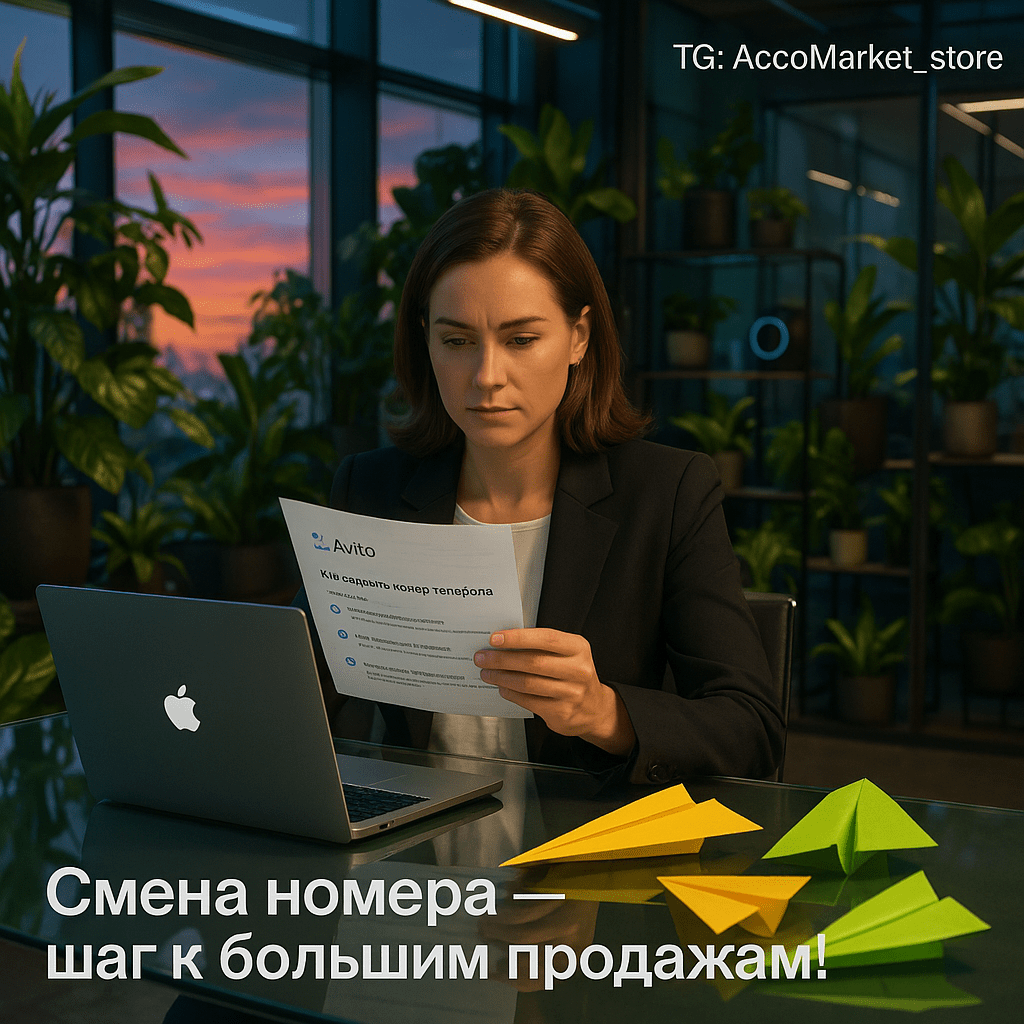 Смена номера телефона на Авито: 5 шагов к увеличению продаж и безопасности вашего профиля