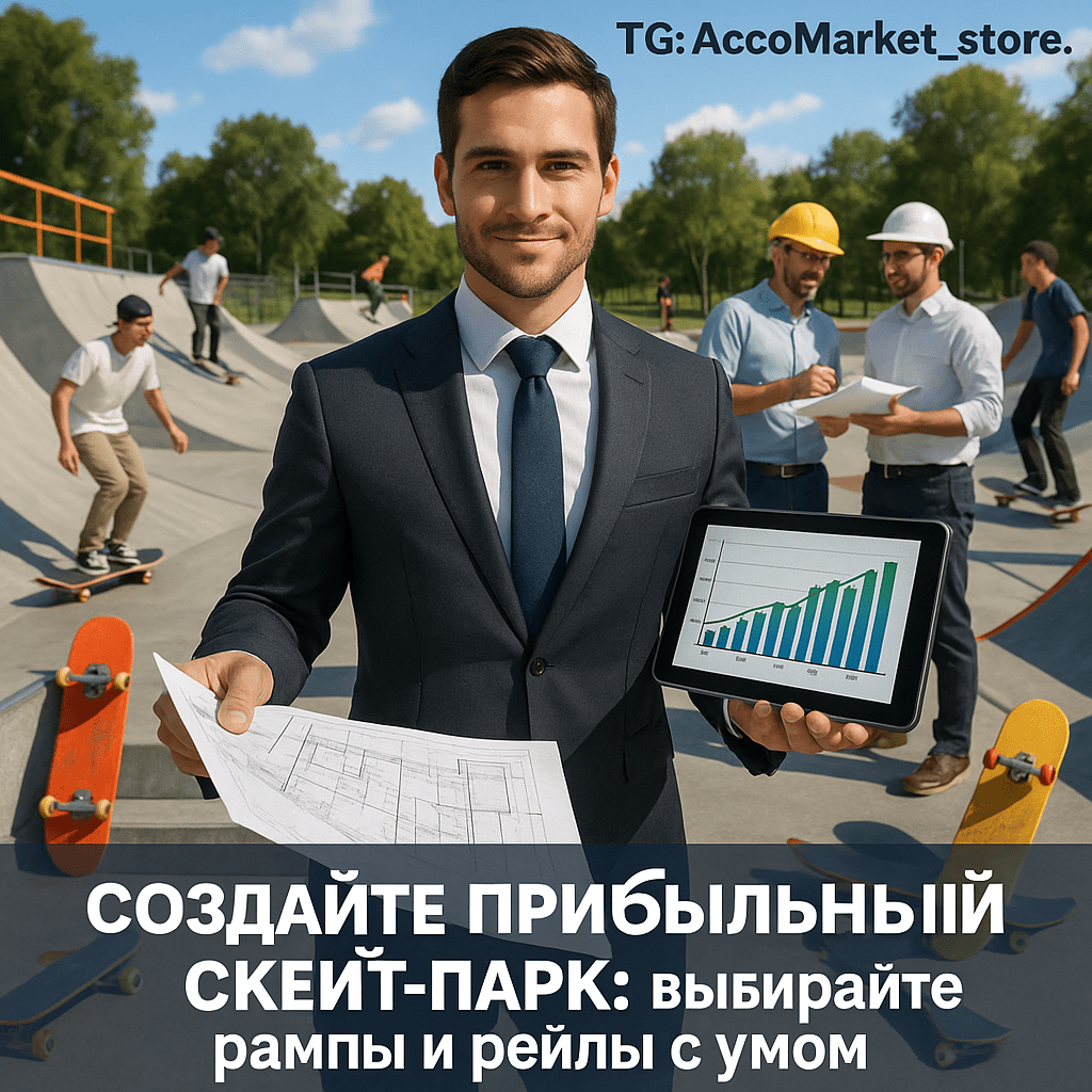 Создайте прибыльный скейт-парк: как выбрать рампы и рейлы для успеха вашего бизнеса