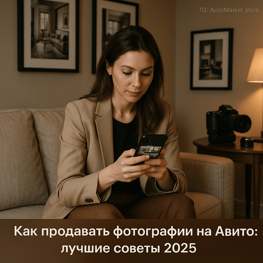 Как успешно продавать фотографии на Авито: секреты, советы и современные тренды 2025 года