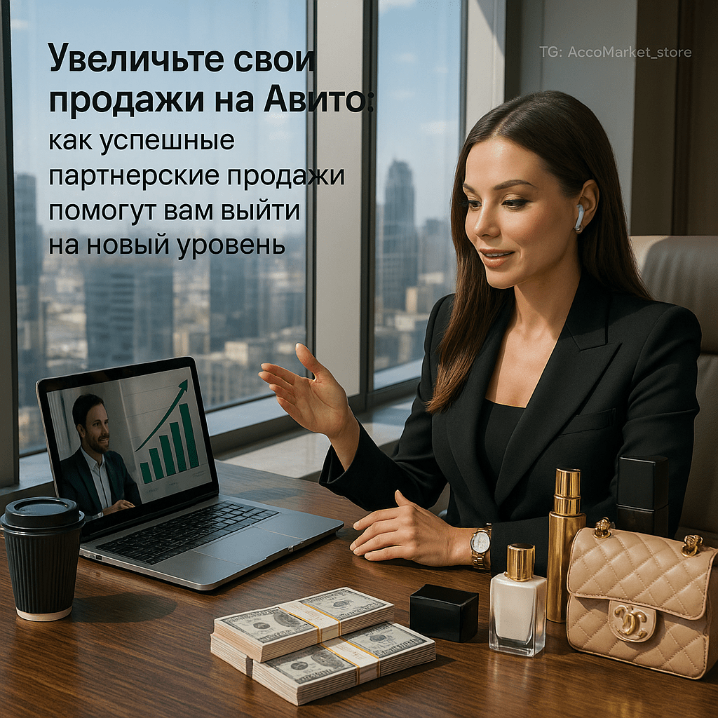 Увеличьте свои продажи на Авито: как успешные партнерские продажи помогут вам выйти на новый уровень