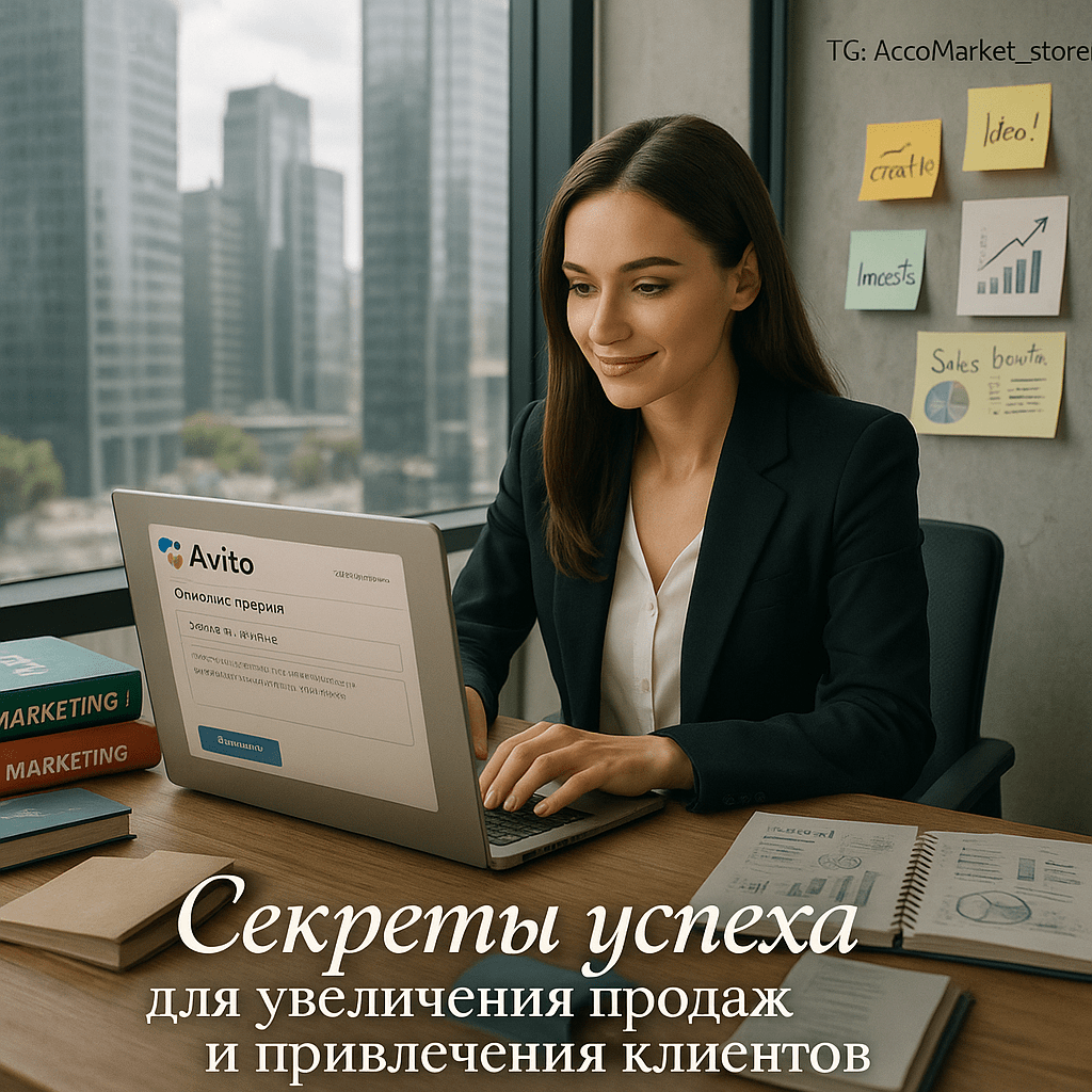 Создайте идеальное описание профиля на Авито: секреты успеха для увеличения продаж и привлечения клиентов