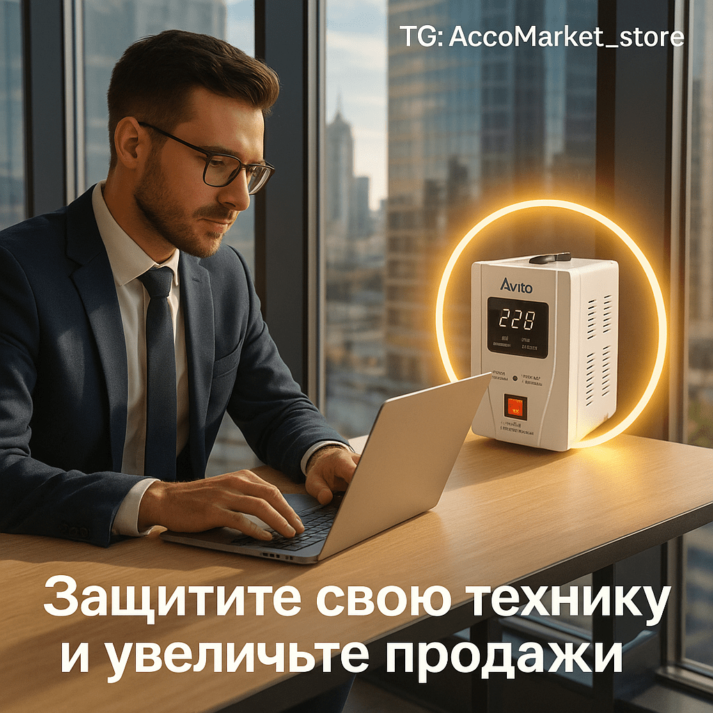 Как стабилизаторы напряжения могут увеличить ваши продажи на Авито и защитить бытовую технику?
