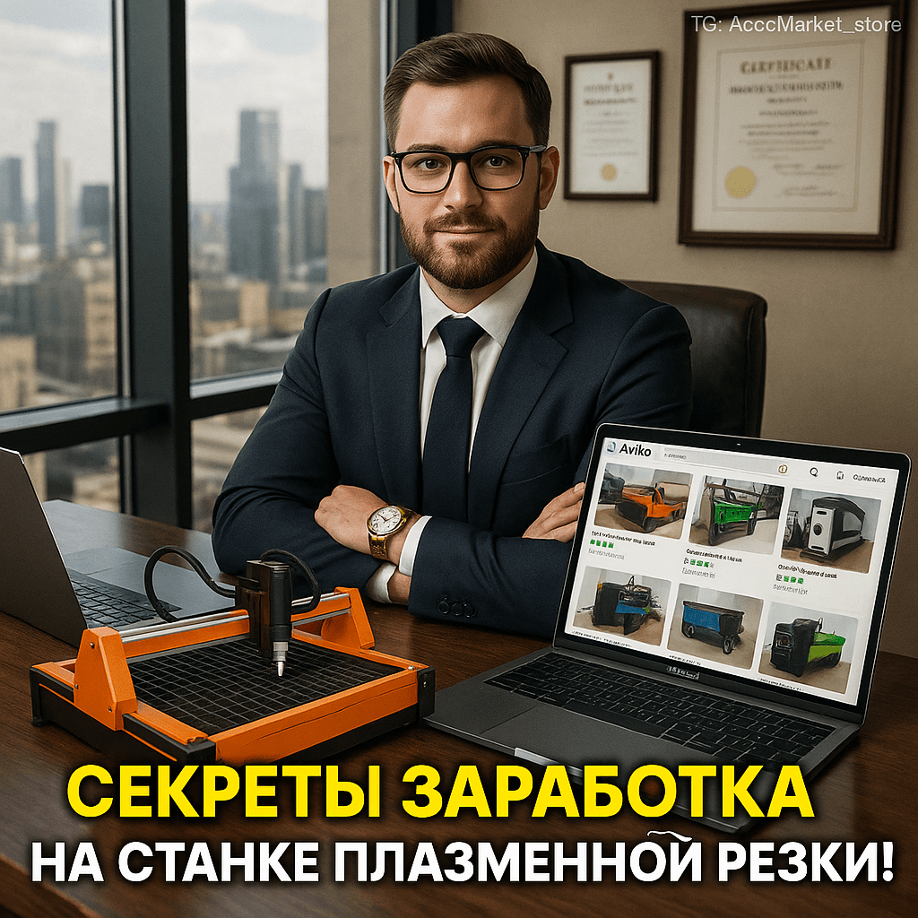 Как заработать на станке плазменной резки: секреты успешного бизнеса на Авито из закрывшегося цеха