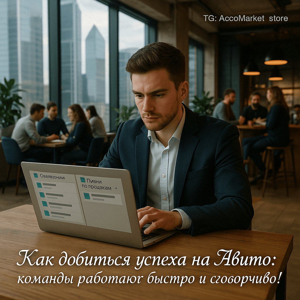 Как добиться успеха на Авито: плюсы и минусы командной работы для начинающих продавцов