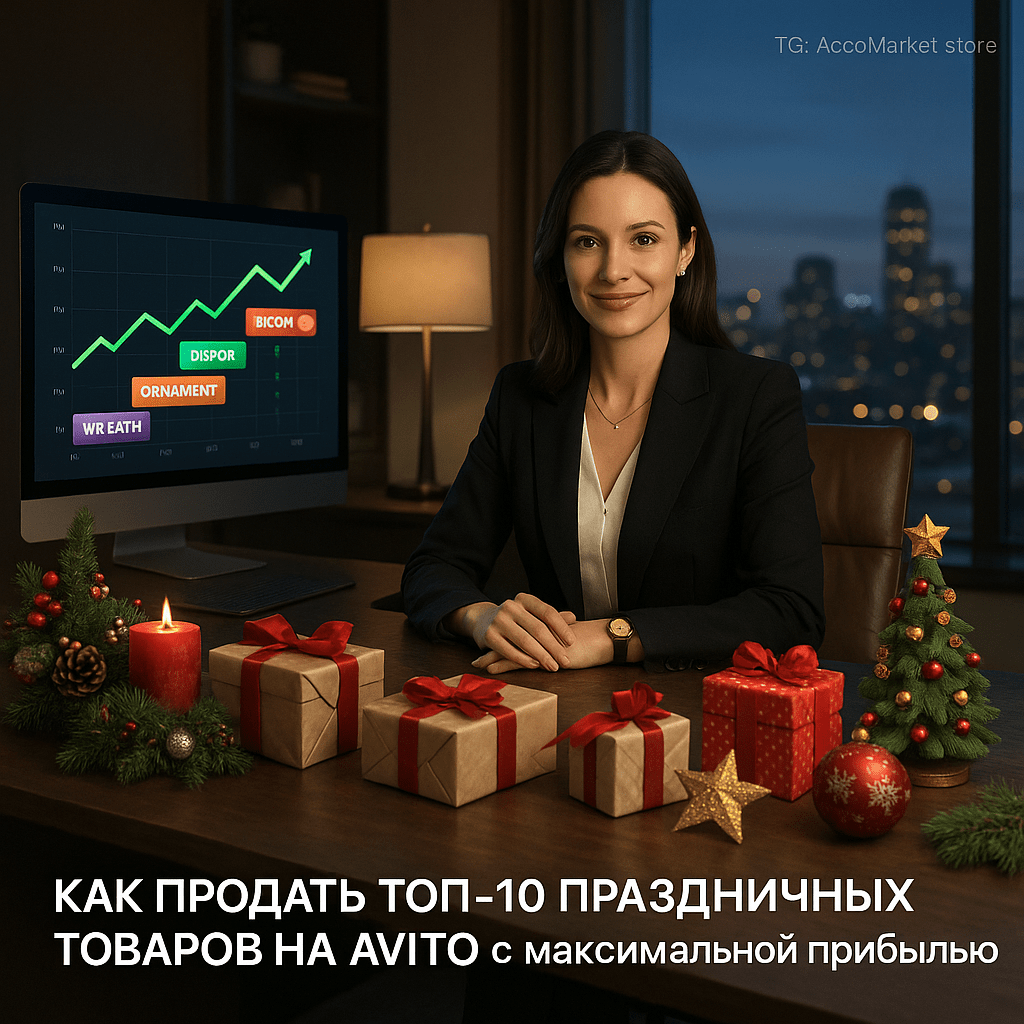 Как продать ТОП-10 праздничных товаров на Авито и заработать на них максимальную прибыль