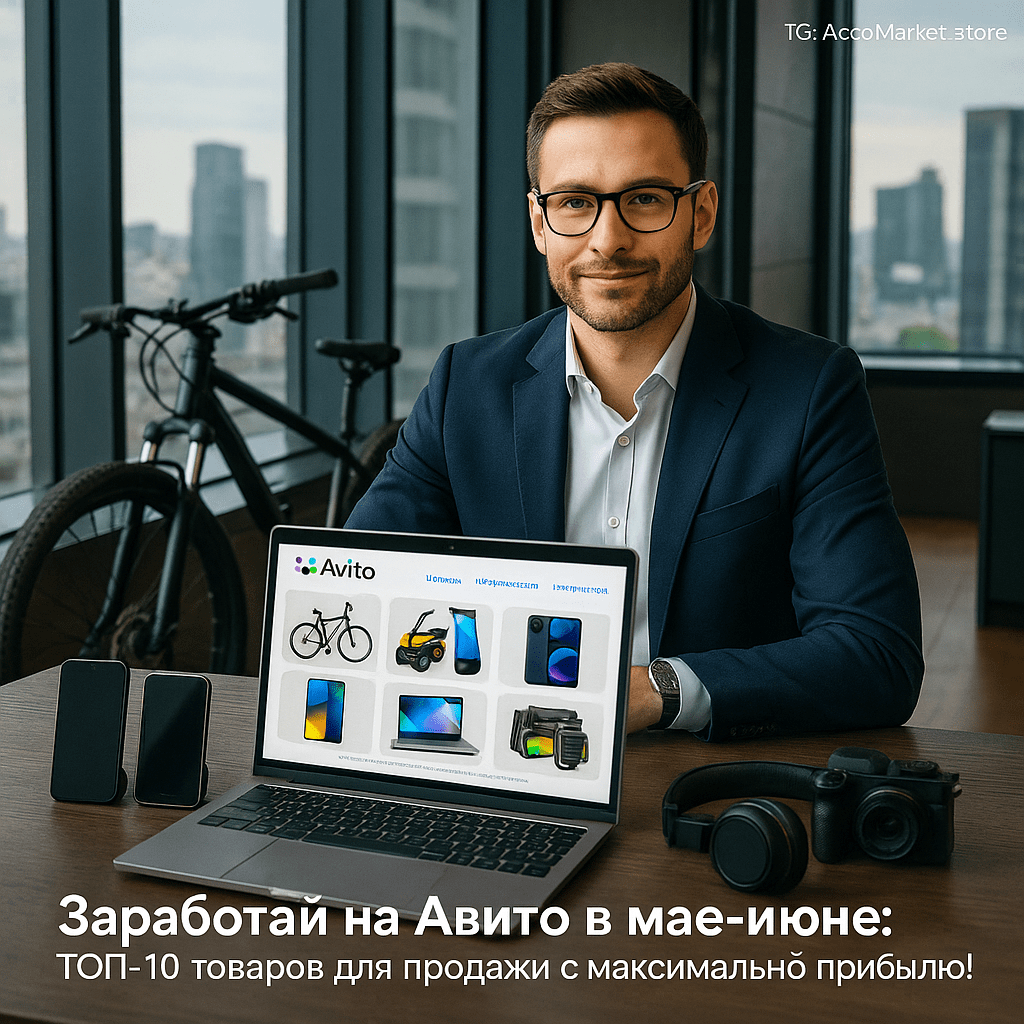 Заработай на Авито в мае-июне: ТОП-10 товаров для продажи с максимальной прибылью!